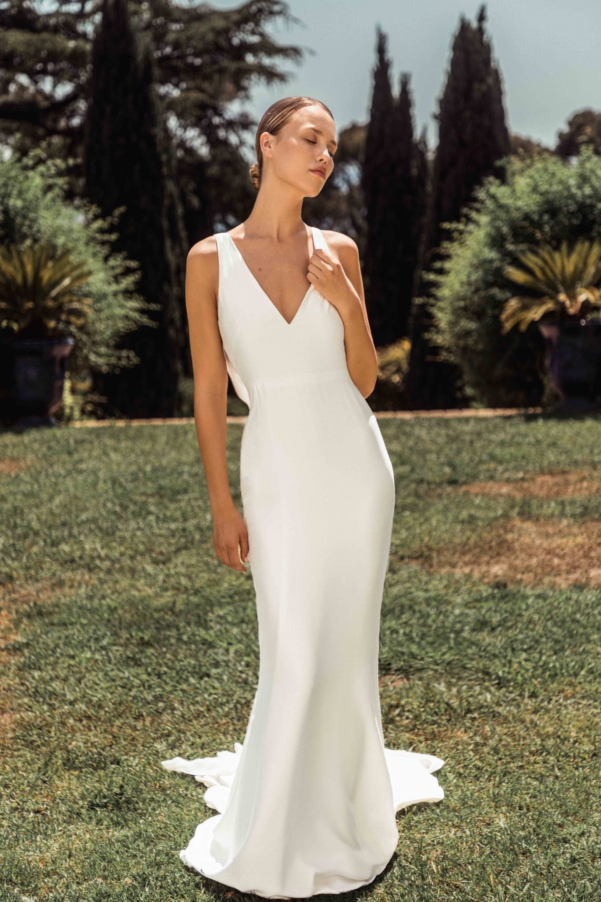Les robes de mariée Caroline Takvorian sont chez Melody Nelson à Namur