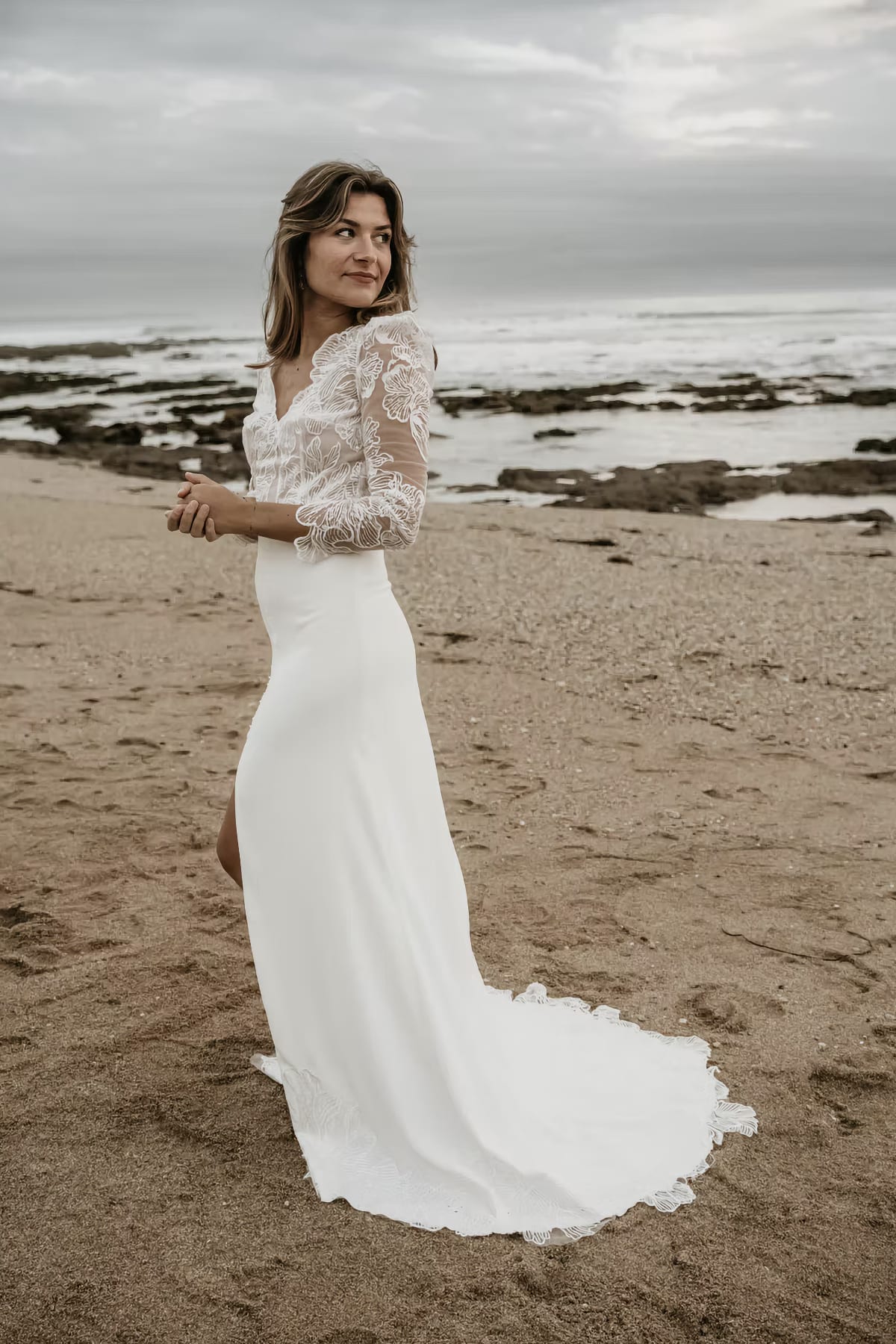 Les robes de mariée Claudine création chez Melody Nelson