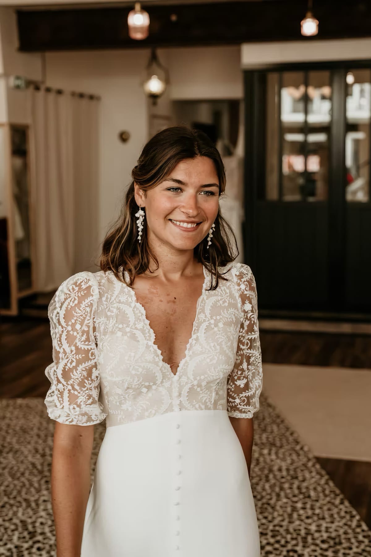 Claudine création wedding dresses @ Melody Nelson