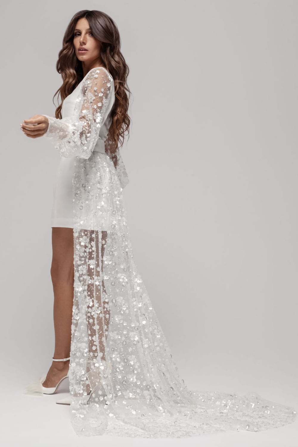 Meryl Suissa wedding dress @ Melody Nelson