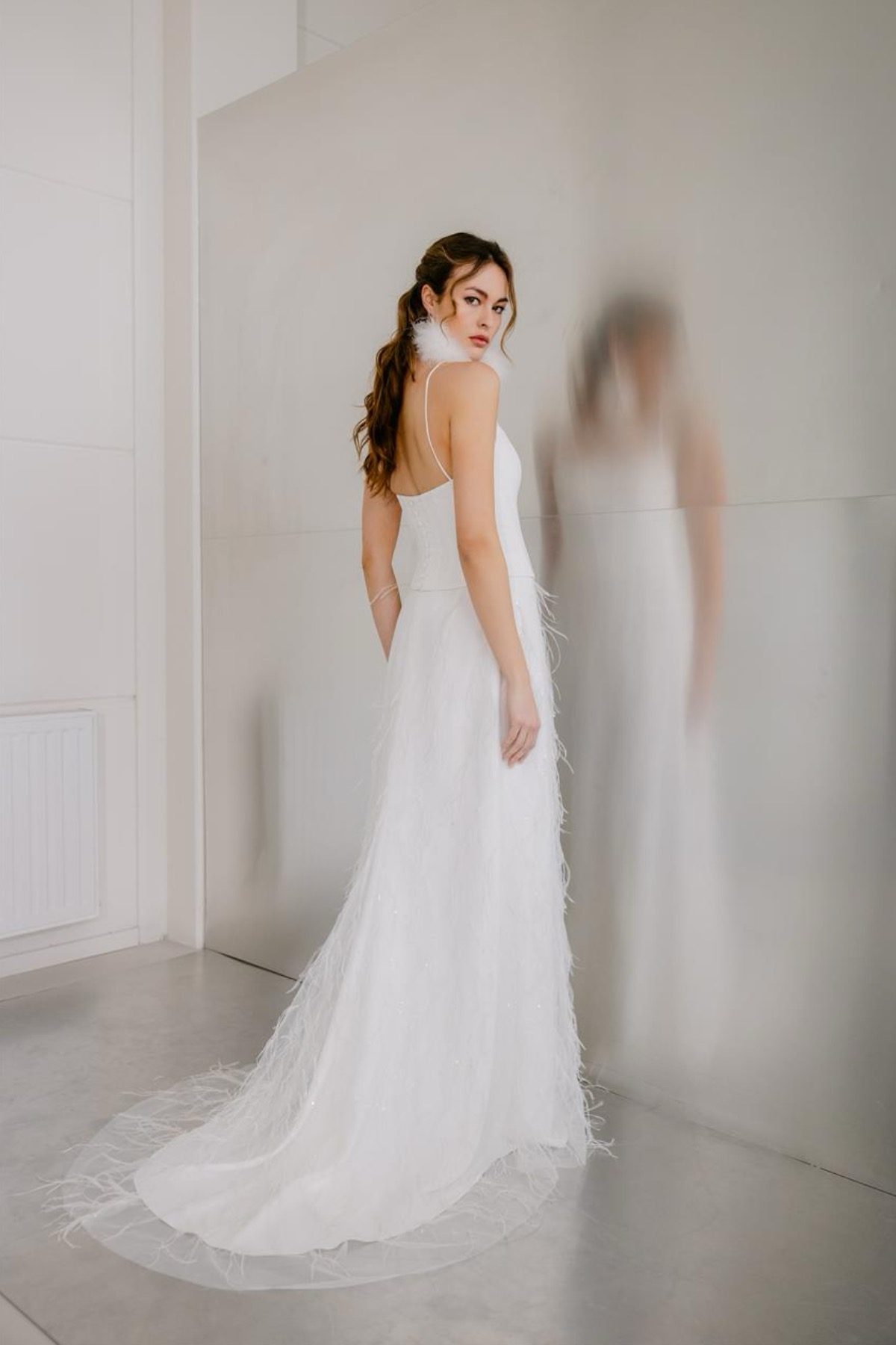 robe de mariée Rembo Styling disponible chez Melody Nelson à Erpent, Namur, Belgique